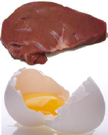Beef liver and eggs are rich in choline