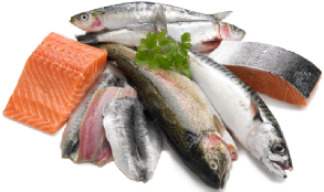 oily fish rich in omega-3 fatty acids